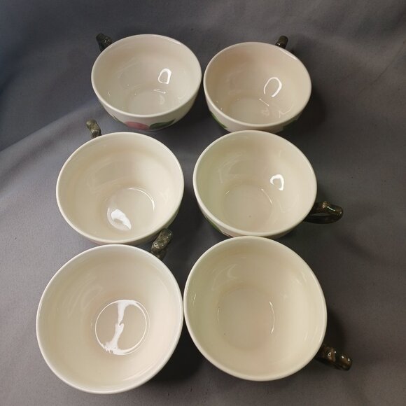 Franciscan Desert Rose 6 Cups and 6 Saucers 2003 Made In China Preowned - Picture 6 of 10